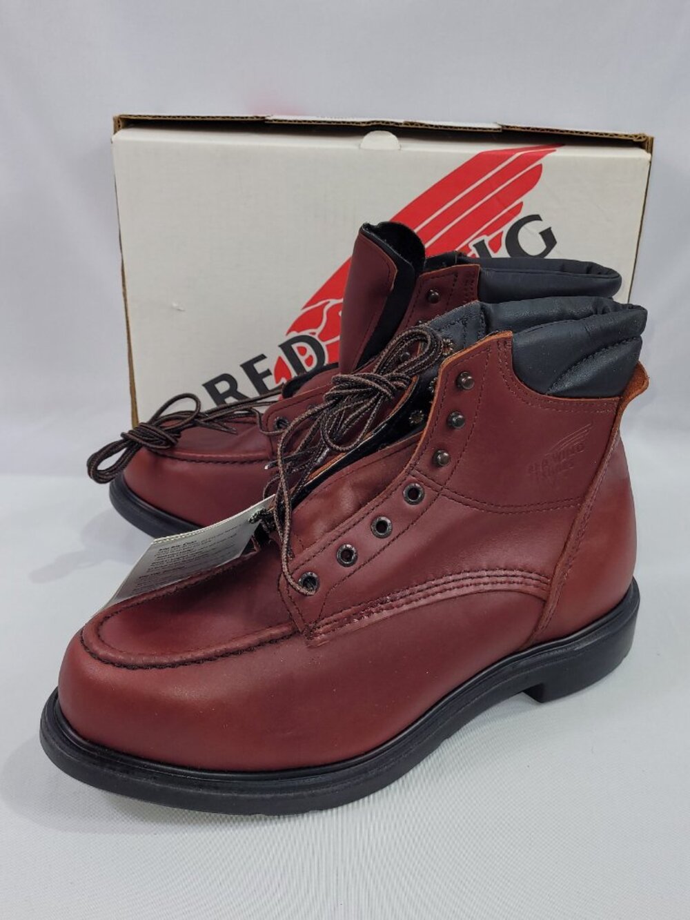 Red Wing Shoes Hiking Boots 00202 Copper 6" Work Boot Mens size 11